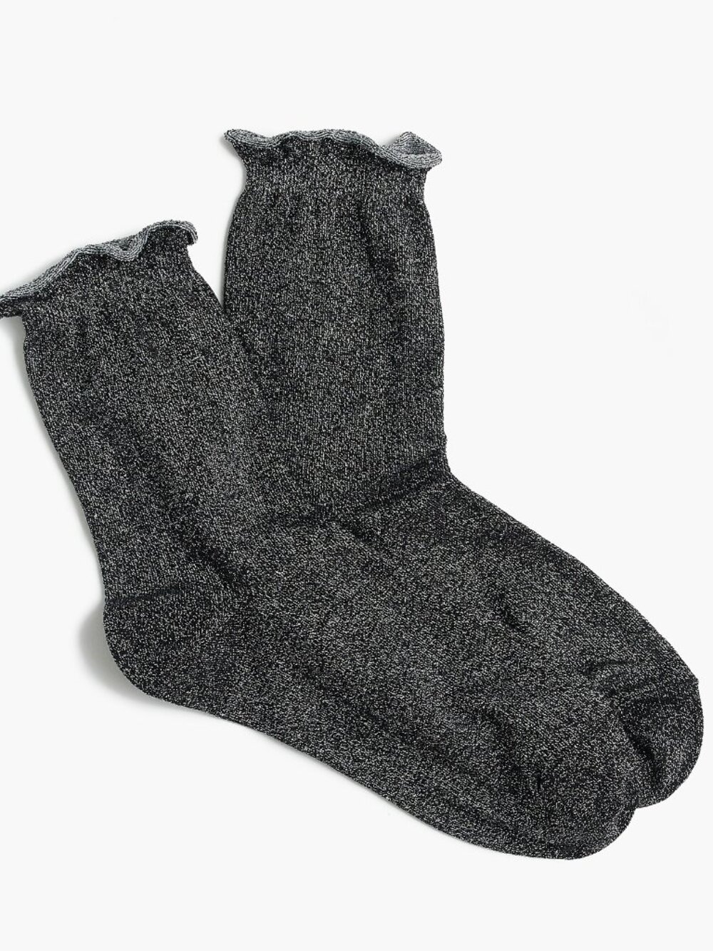 J. Crew Glitter Bootie Socks